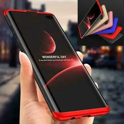 Case For Samsung Galaxy S8 S9 S10 Plus S10 Shockproof 360 Cover Screen Protector • £3.99