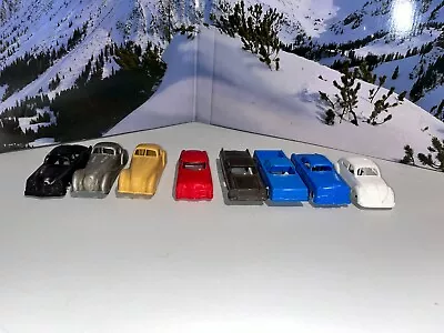 8 Vintage Marx Service Station Vehicles. Cadillac Ford Chrysler Jaguar Etc. • $75