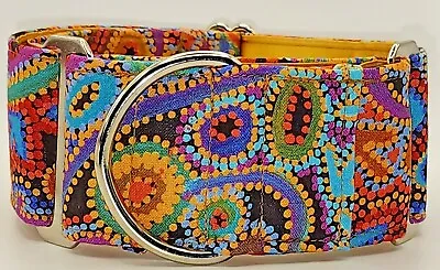 Indigenous Emu Dreaming Coloured  Martingale Collar  2   1.5   1  • $34