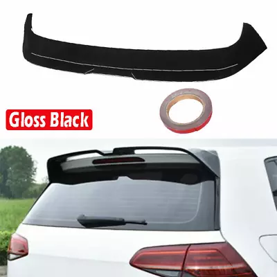 Rear Style Trunk Roof Spoiler Wing Lip For VW Golf7 MK7 MK7.5 GTI R 2014-2020 • $64.03