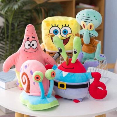 £22.99 • Buy Spongebob Plush Toy Teddy Kids Cartoon Gift Soft Stuffed Doll Patrick Star Toys