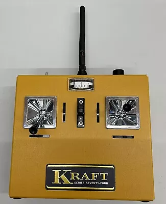 Kraft Series Seventy-Four 5CH Vintage RC Retro Transmitter 2.4 GHz (Please Read) • $134.95