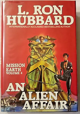 L. RON HUBBARD Mission Earth Volume 4 An Alien Affair Hardcover Book • $25