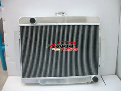 4 Row Aluminum Radiator For Jeep CJ Series CJ5 CJ7 W/ Chevy V8 1972-1986 85 84 • $148