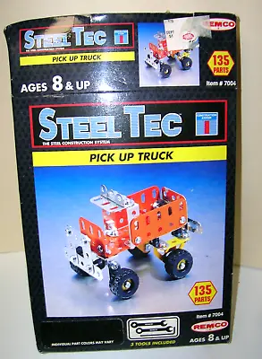 Steel Tec REMCO Pick Up Truck ( 135 Parts ) Vintage Open Box 1992 ~ #7004 • $11.95