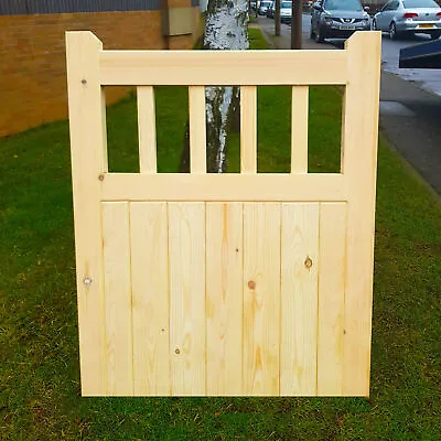 Wooden Garden Gate - Straight Cottage Design • £219.13