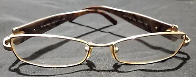 Vintage Versace Glasses Mod 1139 1053 52[]16 135 Brown Marble With Case • $55