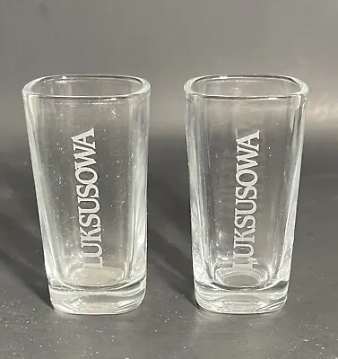 Luksusowa Vodka Shot Glasses Set Of 2 • $8.99