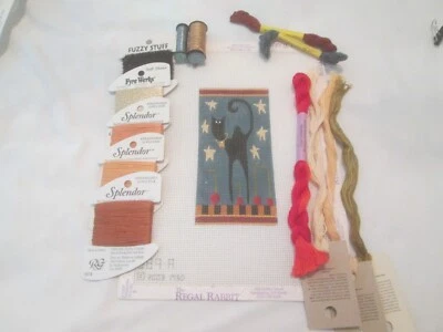 $91 • Buy Black Cat Ornament-melissa Shirley-handpainted Needlepoint Canvas-threads