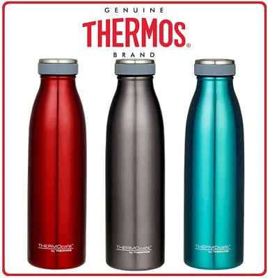 $24.85 • Buy ❤ Thermos THERMOCAFE STAINLESS STEEL Vacuum Insulated Bottle Drink 500ml Flask ❤