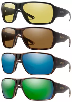 Smith Optics Castaway ChromaPop Polarized Wrap Sunglasses W/ Glass Lens - Italy • $89.99