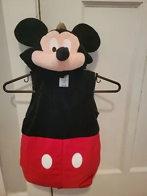 Disney Store Mickey Mouse Plush Halloween Costume Size 18-24 Month • $28