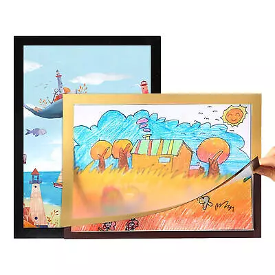 2Pcs Magnetic Kids Art Holder Frame Front-Opening Diamond Art Picture Frames • $11.22