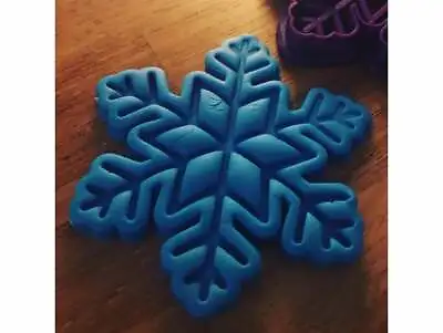 £4.99 • Buy Snow Flake Cookie Pastry Biscuit Cutter Icing Fondant Baking Clay Kitchen Xmas