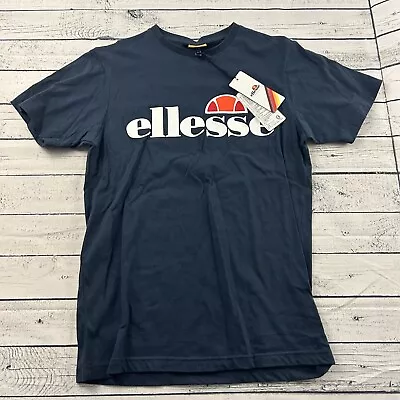 NEW Ellesse Heritage Short Sleeve T Shirt Men's 4 Blue • $16.19