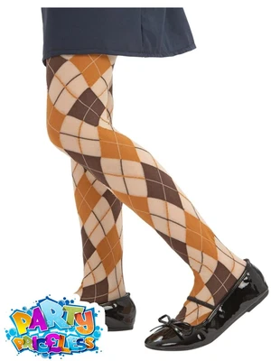 £6.99 • Buy Kids 1940s Wartime Tights Girls WW2 Book Day Week Fancy Dress Costume Accessory 