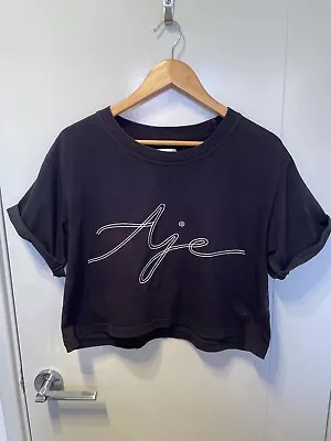 Aje Cropped Tee Size S • $26