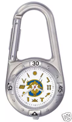 Masonic  Working Tool Carabiner Watch 9070SBL • $79.25