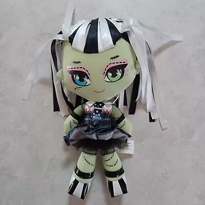 Monster High Plush Small 10” Doll Stylized Frankie Stein Ribbon Hair Stuffed Toy • $10.79