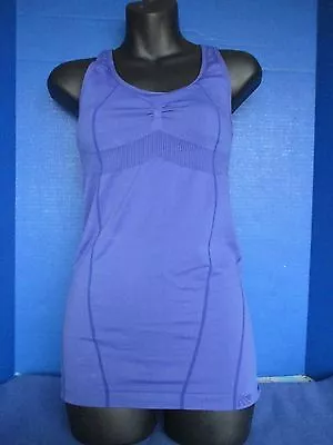 MARIKA~Blue RACERBACK TANK TOP~Running~Fitness~Yoga~Ventilated Back~Womens Small • $7.50