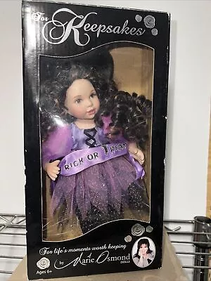  Marie Osmond 2006 TRICK OR TREAT 9   Halloween Doll- NEVER OPENED-MINT • $26