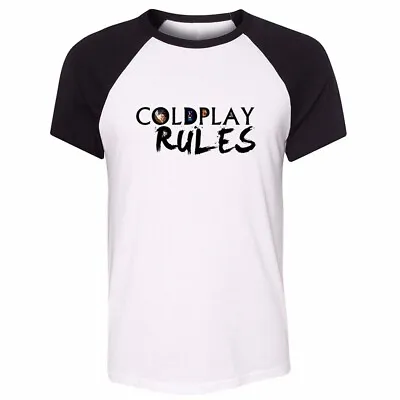 Coldplay Rules Music Costume Unisex T-Shirt Casual Personalized Graphic Tee Tops • $29.68