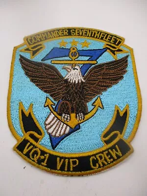 US Navy Commander Seventh Fleet VQ-1 World Watchers VIP Crew Patch • $35