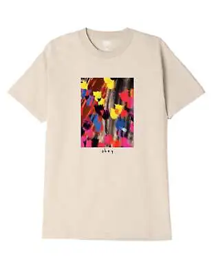 Obey Clothing Men's Flower Painting Tee - Cream • £34.50