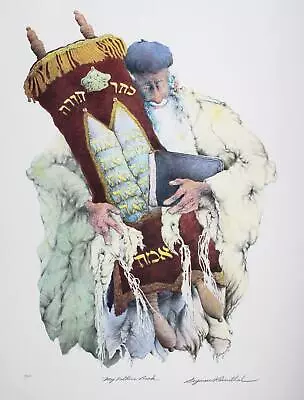 $600 • Buy Seymour Rosenthal, My Father's Book, Lithograph, Signed And Numbered In Pencil