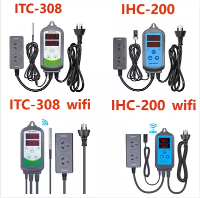 $45.86 • Buy Inkbird Humidity Temperature Controller Wifi Thermostat Humidifier Humidistat AU