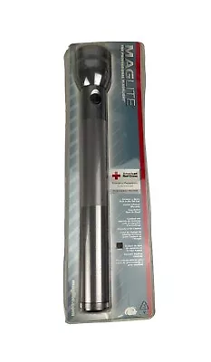 Vintage MAG-LITE MAGLITE 4-D Cell Silver Flashlight NEW IN PACKAGING! S4D096 • $35.99