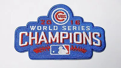 Lot Of 1 Mlb Baseball World Series Champions Cubs Embroidered Patch (type C # 57 • $5.99