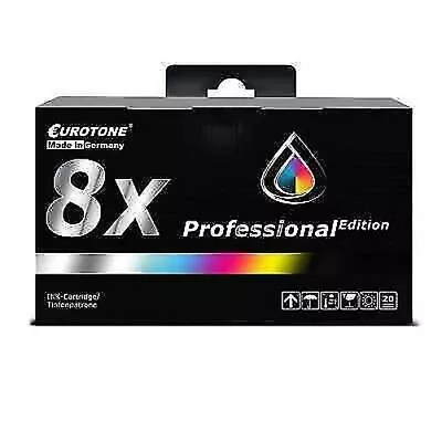 8x Eurotone Pro Cartridge XL For Epson Workforce Pro WF-4630-DWF WF-5620-DWF • $246.36