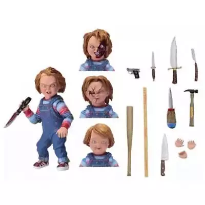 4  Action Figure Of NECA Chucky Good Guy Ultimate Play Set Toy Scenes Model Gift • $34.38