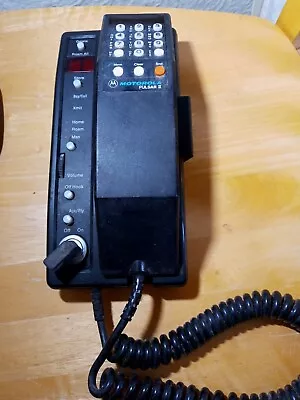 Complete Motorola Pulsar 2 Car Phone VHF Radio IMTS T1878D Rare! • $850