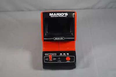 Vintage Mario's Cement Factory Game & Watch Nintendo - Works Tested • $199