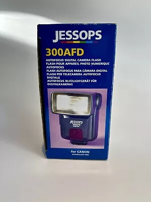 Jessops 300 AFD Autofocus Digital Camera Flash For Canon EOS - Never Used • £12.99