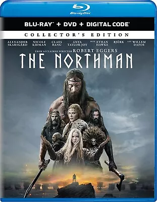 The Northman Blu-ray Alexander Skarsgård NEW • $11.85