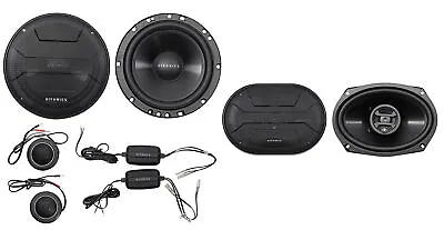 Hifonics ZS65C 6.5  800w Component Car Speakers+(2) 6x9  800w Coaxial Speakers • $70.84