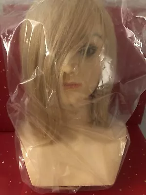 Training Mannequin Head With Real Human Hair Blend BLONDE Cosmetology Practice! • $69.99