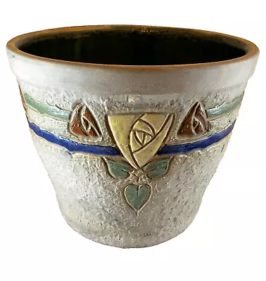 ~ Roseville Mostique Vintage Art Pottery Ceramic X L Jardiniere Planter 593-10 ~ • $375