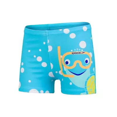 Speedo Turtle Aquashort Boys Toddler Infant  Swim Shorts Pants Trunks Age 2 NEW • £4.99