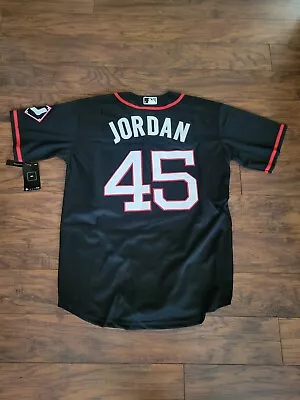 #45 Michael Jordan Chicago White Sox Throwback Jersey Size Large  • $39.99
