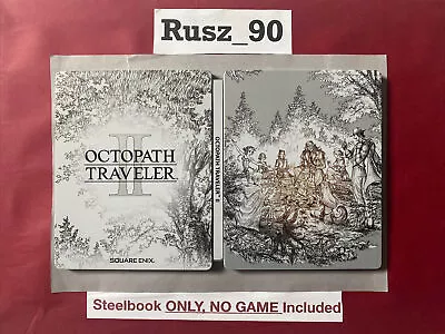 STEELBOOK ONLY Octopath Traveler II 2 PlayStation 4/5 Limited Edition MINT COND • £30