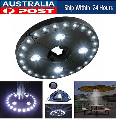 $24.99 • Buy 28LED Patio Umbrella Light Tent Wireless LED Pole Night Lights Cordless Outdoor