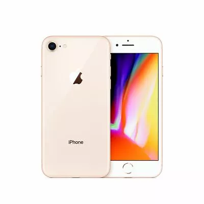 Apple IPhone 8 Gold 64GB A1863 MQ742LL/A Verizon Clean ESN Good (DSM) • $98.96