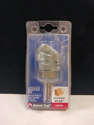 Amana 49302 Rabbeting 3/8  Multi-Rabbet Router Bit  • $39.99