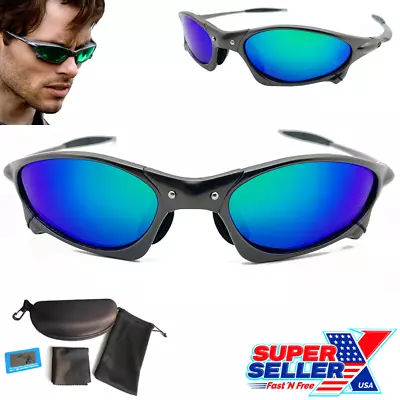 $37.78 • Buy Metal-X Penny Cyclops Sunglasses Polarized Jade Iridium UV400 Lenses - USA