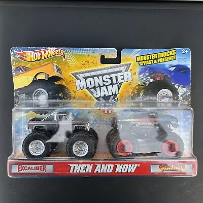 Hot Wheels Monster Jam Truck 1/64 Die Cast Excaliber Then And Now 2012 RARE • $65