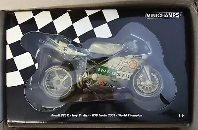 Minichamps Troy Bayliss Imola Signed 1:6 • $1101.01